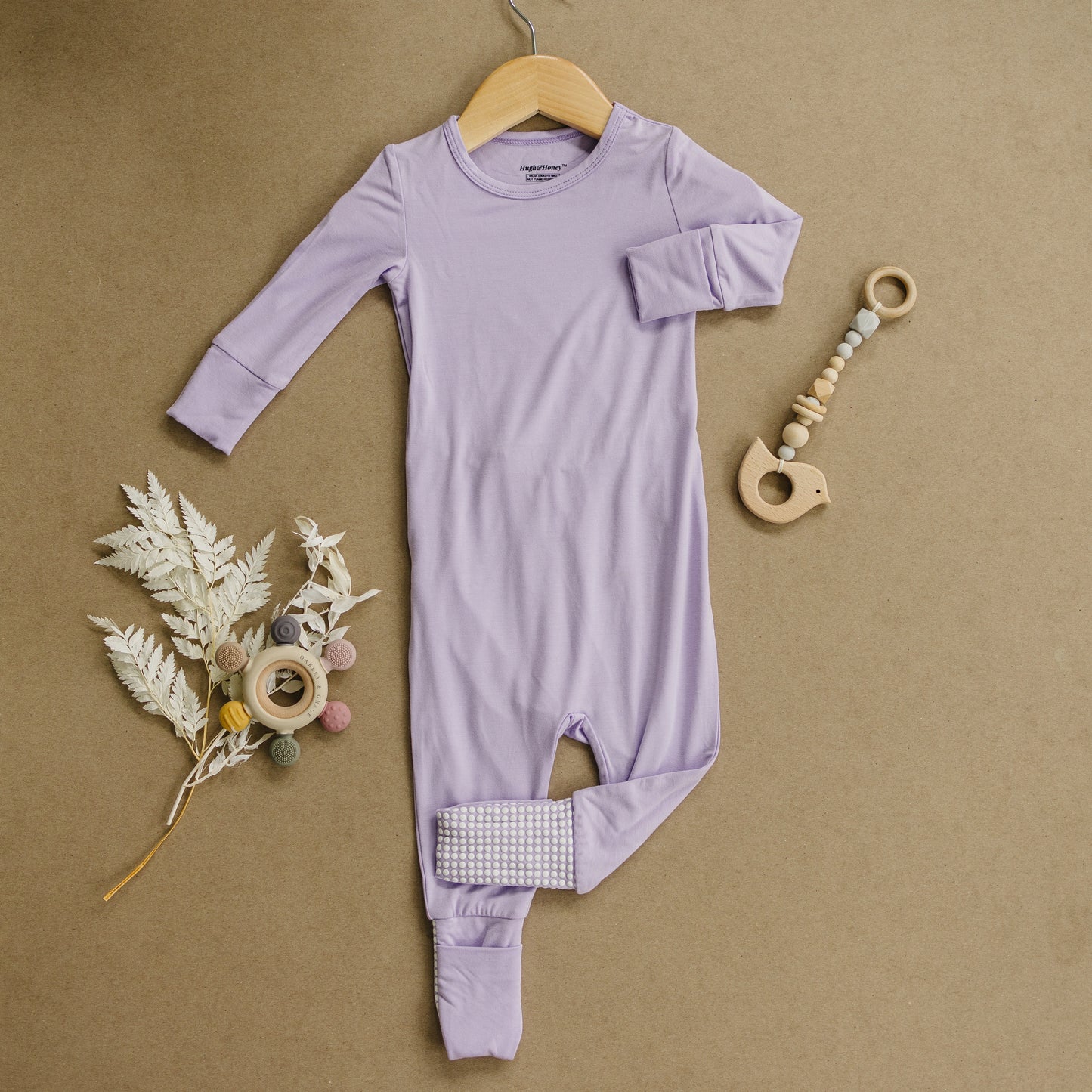 SnugFlex Romper, Lilac