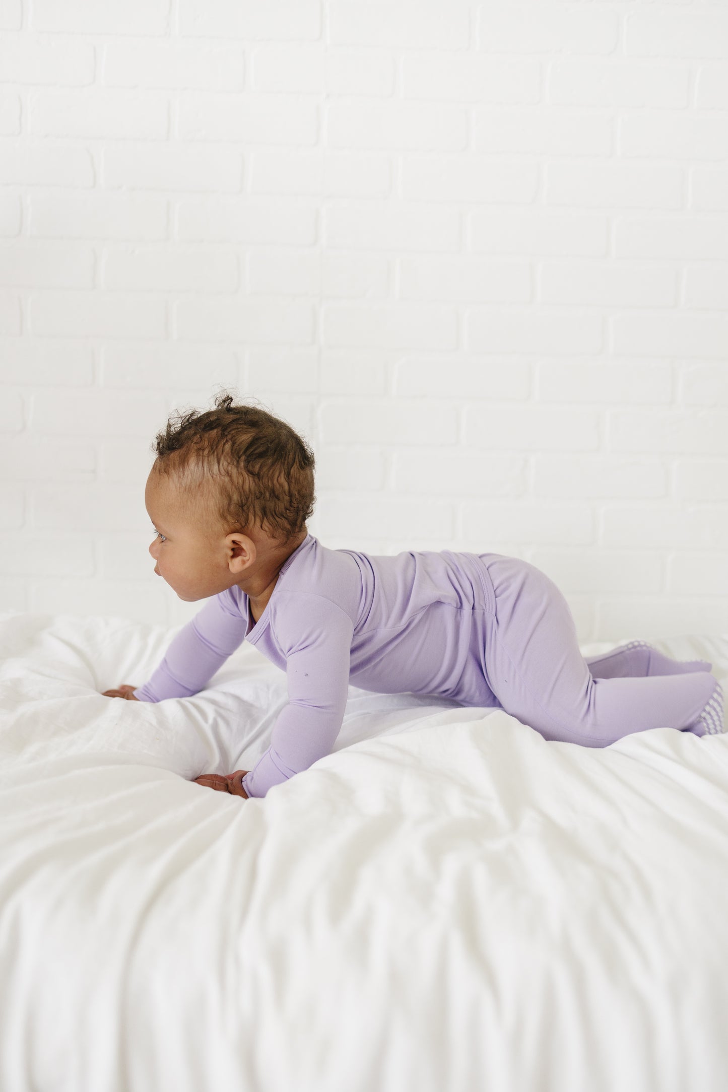 SnugFlex Romper, Lilac