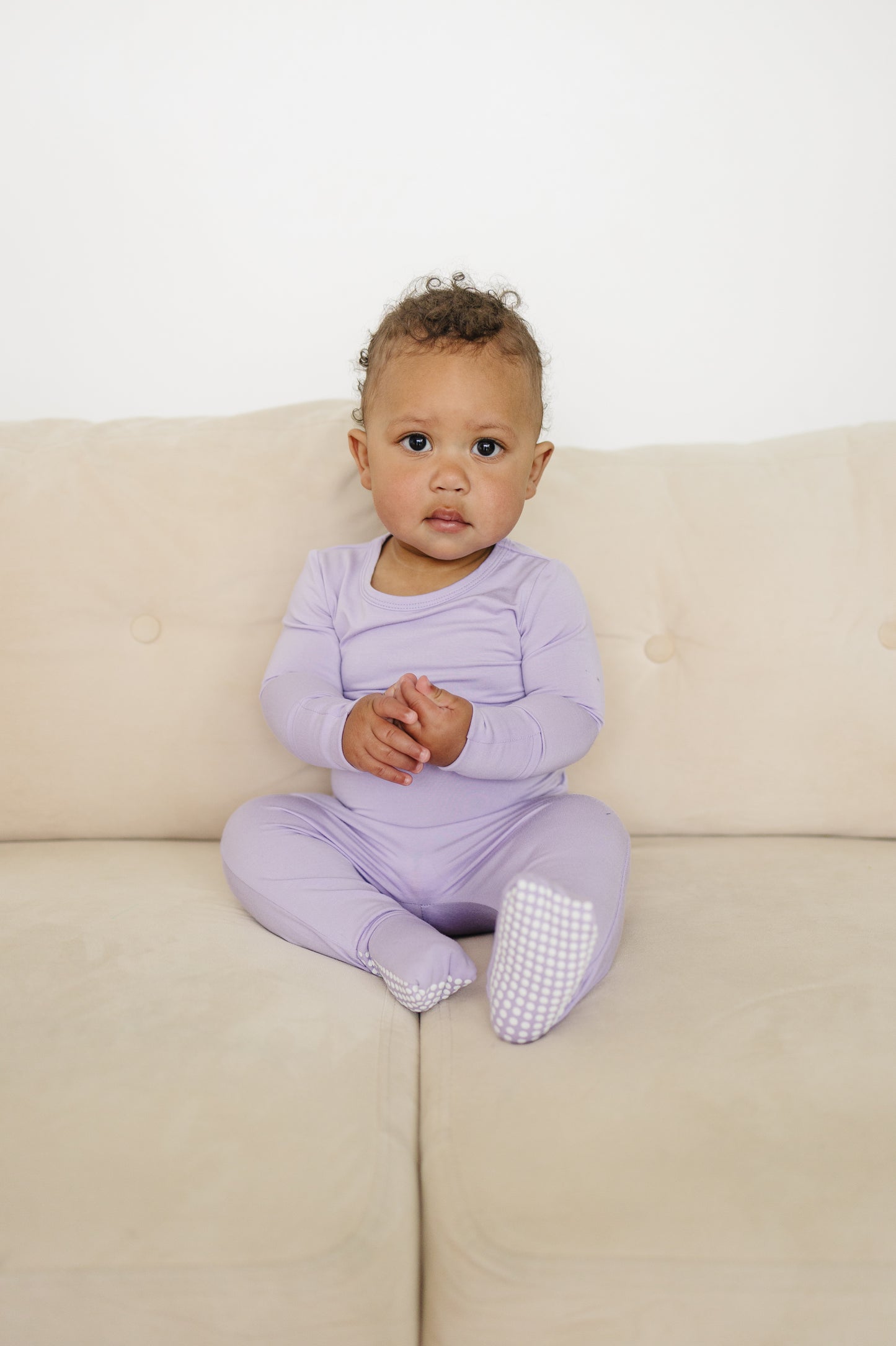 SnugFlex Romper, Lilac