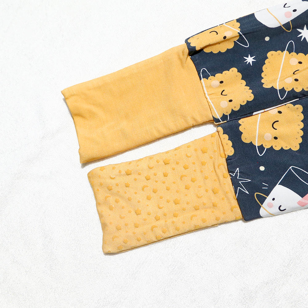 SnugFlex Romper, Milk & Cookies