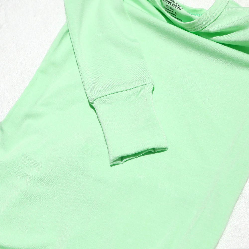 SnugFlex Romper, Mint Green