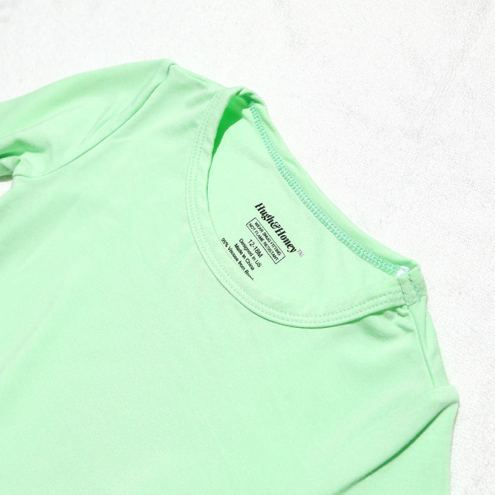 SnugFlex Romper, Mint Green
