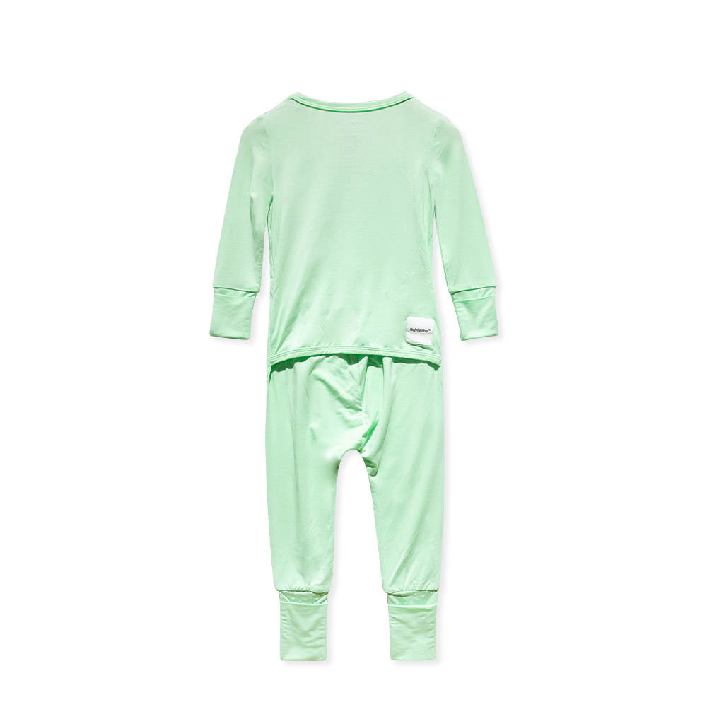 SnugFlex Romper, Mint Green